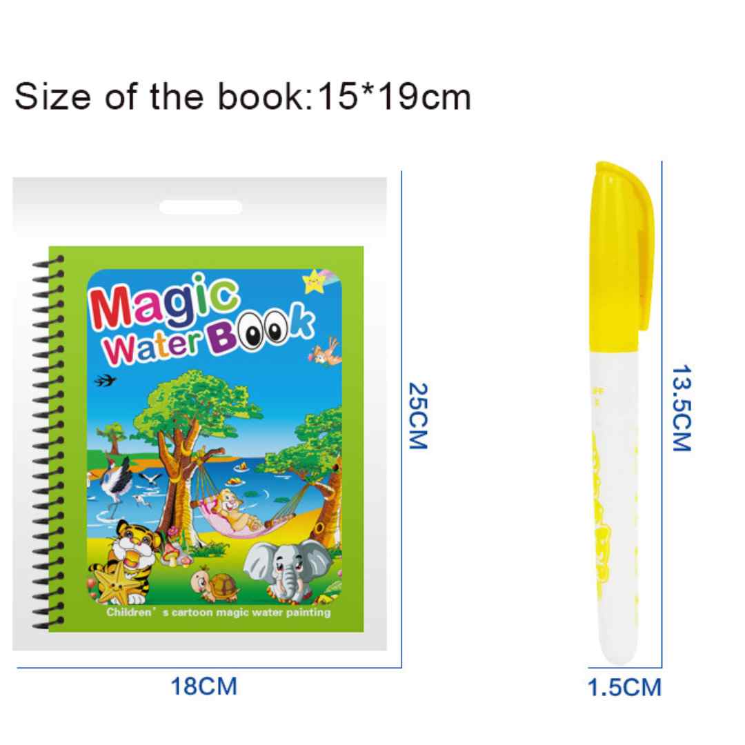 Magical Water Drawing Books for Children