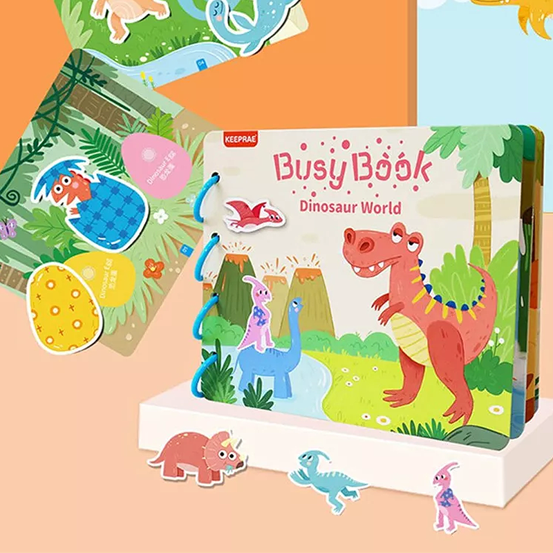 Kids Skill Development Puzzle Busy Book – Kidology